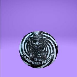 Vampire Freaks Mad Hatter Pin